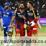 Royal Challengers Cricket Vs Mumbai Indians Cricket Match Scorecard