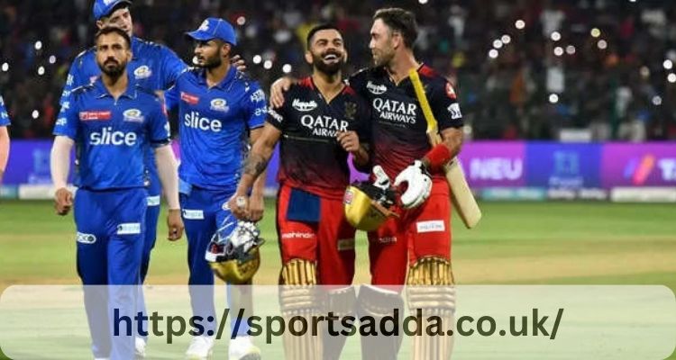 Royal Challengers Cricket Vs Mumbai Indians Cricket Match Scorecard