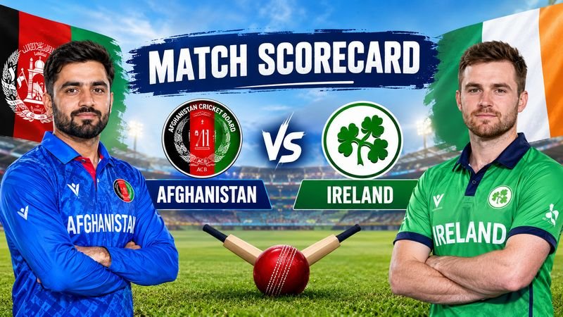 Afghanistan National Cricket Team Vs Ireland Cricket Team Match Scorecard