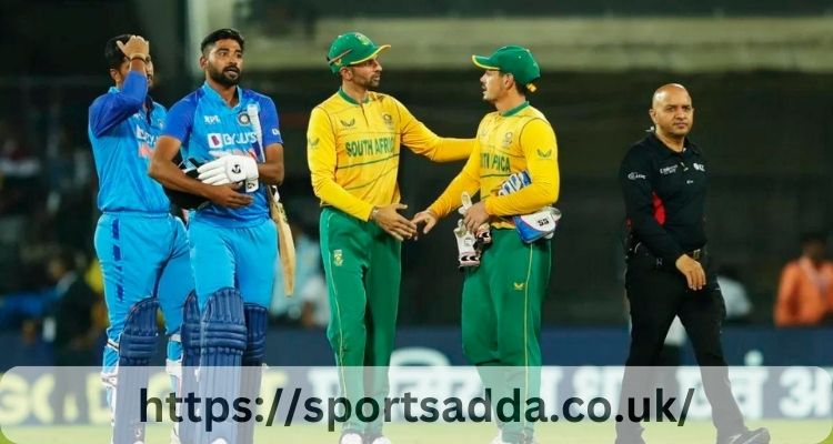 South africa national cricket team vs india national cricket team match scorecard