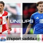 Croatia National Football Team Vs Italy National Football Team Lineups