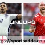 Denmark National Football Team vs England National Football Team Lineups