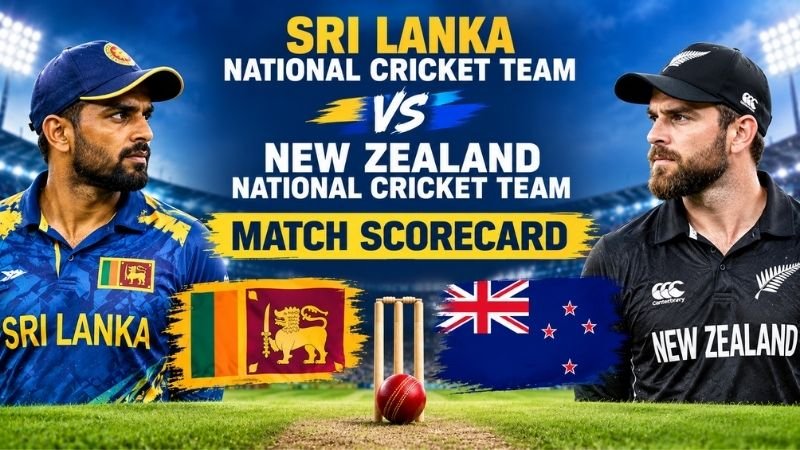 Sri Lanka National Cricket Team vs New Zealand National Cricket Team Match Scorecard