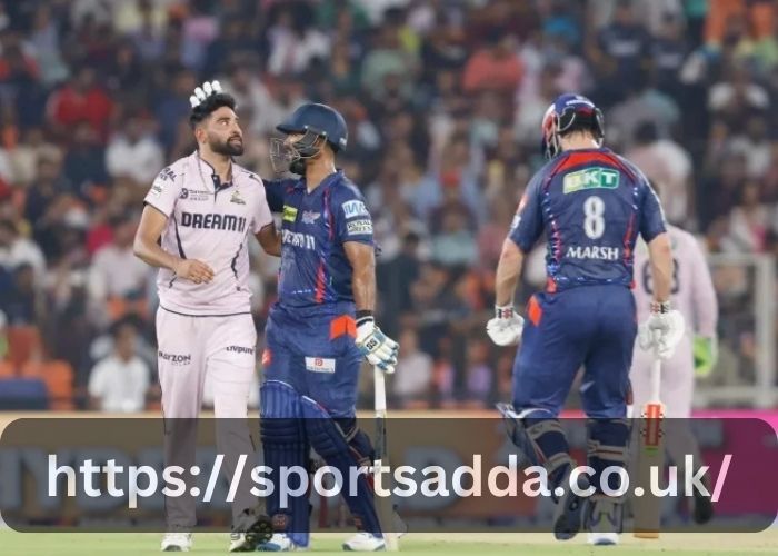 Lucknow Super Giants Vs Gujarat Titans Timeline