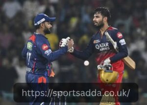 Lucknow Super Giants Vs Royal Challengers Bengaluru Match Scorecard