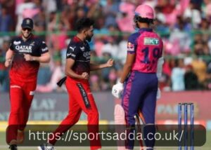 Royal Challengers Bengaluru Vs Rajasthan Royals Match Scorecard