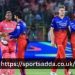 Rajasthan Royals Vs Royal Challengers Bengaluru Match Scorecard