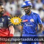 Royal Challengers Bengaluru Vs Mumbai Indians Match Scorecard