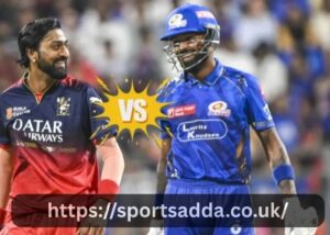 Royal Challengers Bengaluru Vs Mumbai Indians Match Scorecard