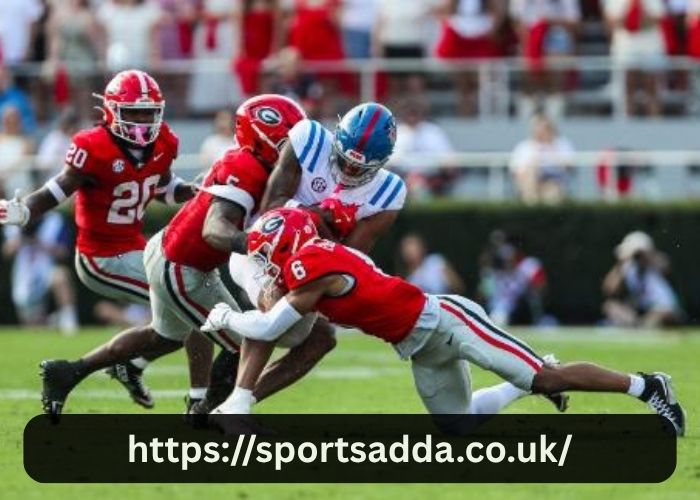 Georgia Bulldogs Football Vs Ole Miss Rebels Football Match Player Stats