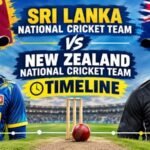 Sri Lanka National Cricket Team vs New Zealand National Cricket Team Timeline